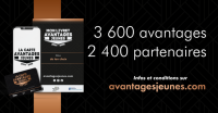 Carte Avantages Jeunes 2024 / 2025 disponible à la vente à Ronchamp Tourisme.