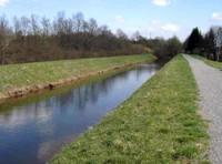 Le port de Frahier et le canal d'irrigation